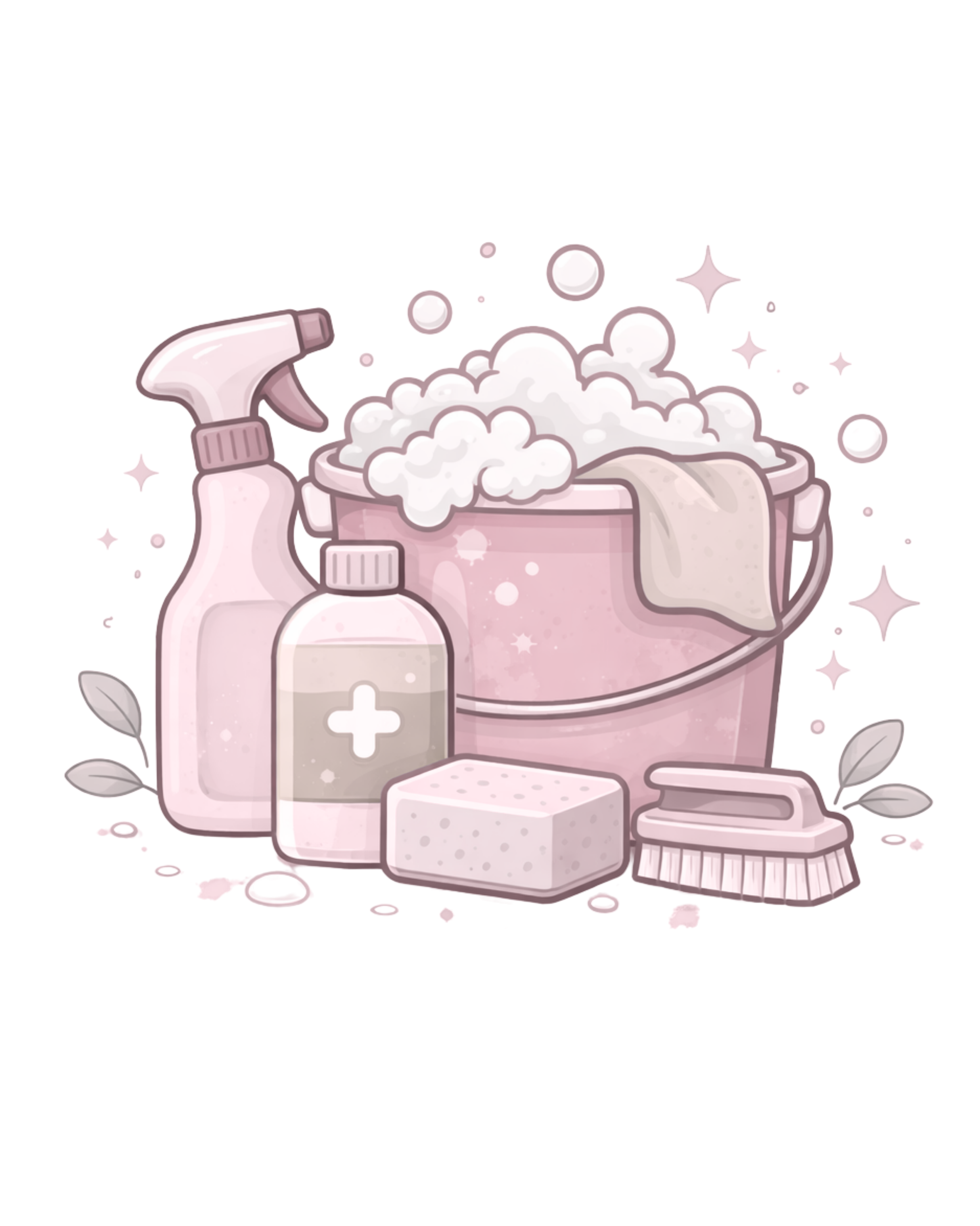 Deep cleaning service icon
